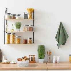 Corbeille à Pain En Bambou Motif Floral -Cuisine À La Maison 430835c2bc4d4bec96d85a5ff47806af