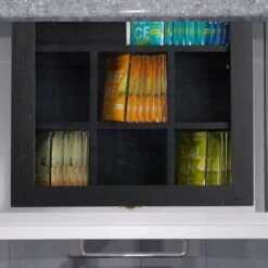 Boîte à Thé Design Effet Bois 7 Casiers -Cuisine À La Maison 4885220e1dac461898928323eda465a5