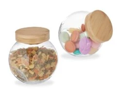 Bonbonnière En Verre Lot De 2