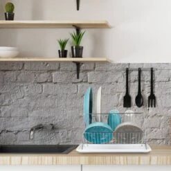 Égouttoir Avec Bac Récupérateur Pliant -Cuisine À La Maison 4c24249600eb4e5cad6a8dbf79c54779