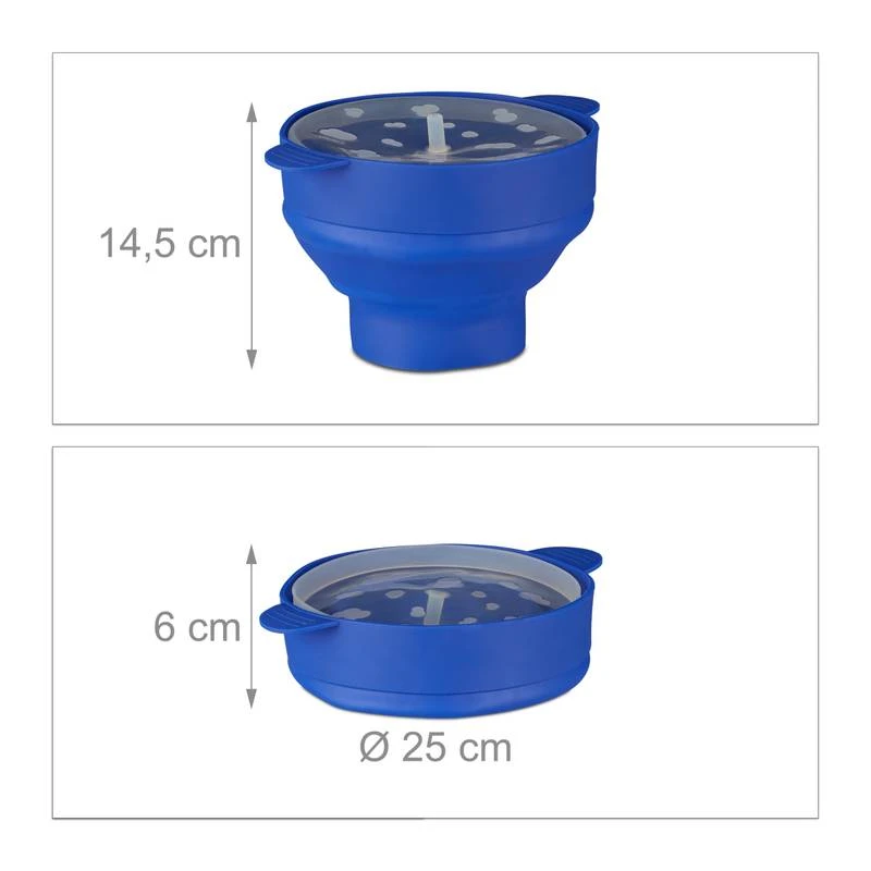 Bol à Pop-corn Micro-ondes En Lot De 2 9 Bol à Pop-corn Micro-ondes En Lot De 2 – Image 9