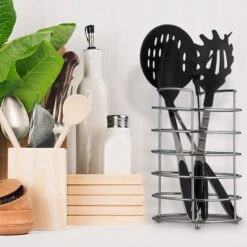 Support Ustensiles De Cuisine Métal XL -Cuisine À La Maison 4d60f7ae050543518f81c7bd767dd868
