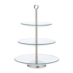 Etagère à Assiette Ronde 3 Niveaux -Cuisine À La Maison 4e7d56dcb9c944bd80d1e92d67f0c55d