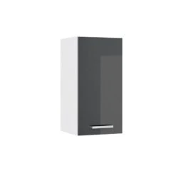 Meuble Haut R-Line 30cm Béton/blanc -Cuisine À La Maison 5102d1d228e04abe812de26c5a5cb938