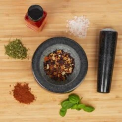 Mortier En Granit Avec Pilon 12 Cm -Cuisine À La Maison 5448aacf1b14461ca738c46da13b8dc3