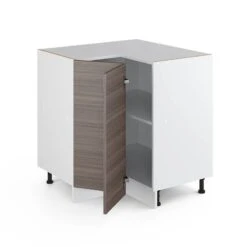 Meuble Bas D'angle R-Line Gris élégant -Cuisine À La Maison 54e554fac47041bc8da586f582341571