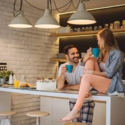 Corbeille De Pain En Bambou Blanc -Cuisine À La Maison 56123118539848969cb654738099aa04