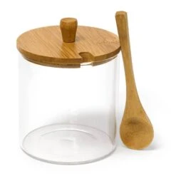 Pot à épices JIAO Pot Condiments Bambou -Cuisine À La Maison 5af192fc16c444938cefbb3f0f1e0ea6