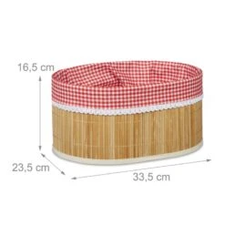 4x Corbeilles à Pain En Bambou -Cuisine À La Maison 5f6ef25614d64dc392150a7234d92f96