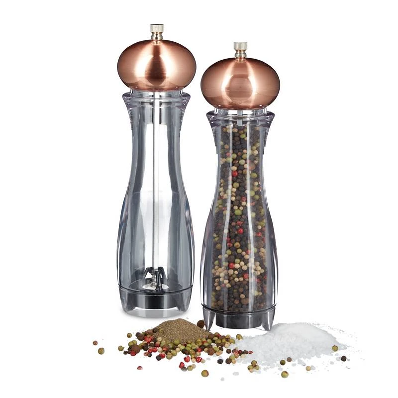 2x Moulins à Sel Moulin à Poivre Design 1 2x Moulins à Sel Moulin à Poivre Design