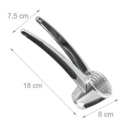 Casse-noix En Métal Argenté -Cuisine À La Maison 60fc963cdfeb49969be6e5242eed287d