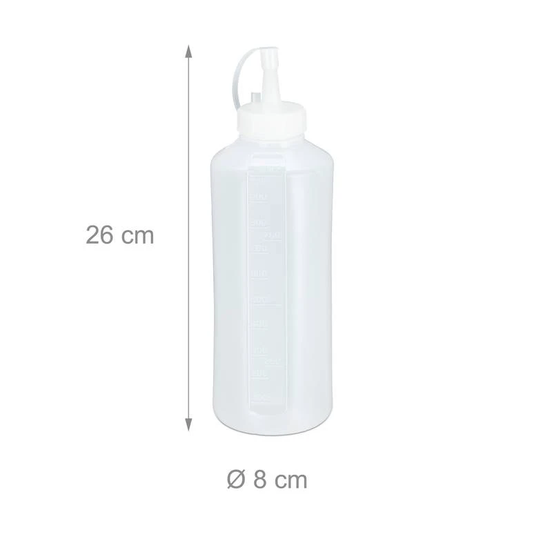 Bouteille à Sauce 1000 Ml Lot De 4 10 Bouteille à Sauce 1000 Ml Lot De 4 – Image 10