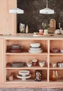 Assiette - Lot De 2 Marron Wengé -Cuisine À La Maison 681e0f04f2694e31b737a92beb7fe569