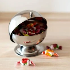 Sucrier Boule Rond SWEETY Couvercle -Cuisine À La Maison 6e28ced790c04ea0ae3bc6539bf30533