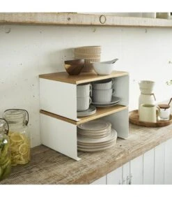 Yamazaki Etagère De Rangement Empilable -Cuisine À La Maison 73516641d4fc47708727317fe23cca7e