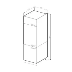 Armoire Frigo R-Line 60cm -Cuisine À La Maison 76d6bb5fa9844ab0ab54a76ea6a2e3dc
