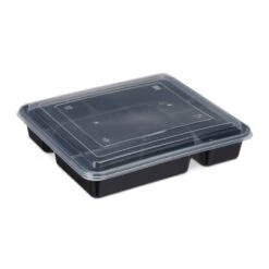 10x Meal Prep Containers 4 Compartiments -Cuisine À La Maison 772e1816205b43efbb5e2fb4954e67fc