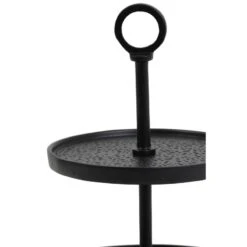 Etagère Lutek - Noir -Cuisine À La Maison 776446b68edb422cb3a61cbca954de67