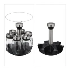Carrousel à épices Avec 6 Pots -Cuisine À La Maison 78a7f296e1084c9498dd083877e6bb16