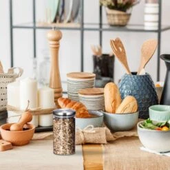 Jeu De 3 Pots De Stockage 1l -Cuisine À La Maison 79a6f7a41e844d62a0917353c74171b9