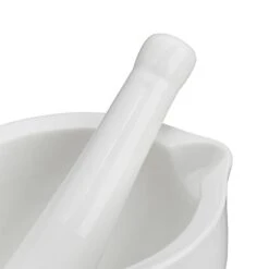 Mortier Avec Pilon En Porcelaine Blanche -Cuisine À La Maison 7d519793b7724338863f48291609edac