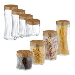Bocaux En Verre Lot De 8