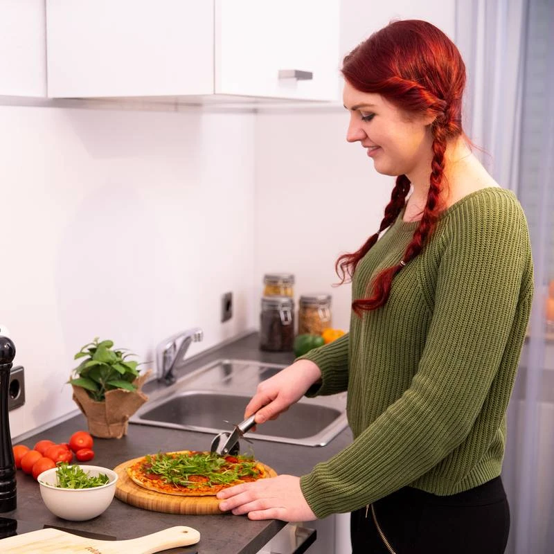 Roulette à Pizza En Inox 3 Roulette à Pizza En Inox – Image 3