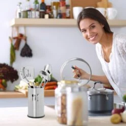 Ustensiles De Cuisine Set De 4 En Inox 9 Ustensiles De Cuisine Set De 4 En Inox -Cuisine À La Maison 815e3085538d47cb95a6f499e50fbebd