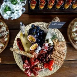 Plat De Service Avec Bord Doré 10 Plat De Service Avec Bord Doré -Cuisine À La Maison 874b8c76b3ef47f39fd52adc45a050a3