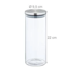 Lot De 4 Bocaux En Verre De 1,3 L -Cuisine À La Maison 875b7ac6ab77498d8934954275987ab0