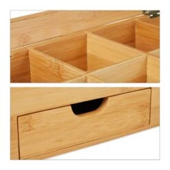 Boîte à Thé Bambou Fenêtre -Cuisine À La Maison 8b13bfef206445e58e1fdd2449896be2