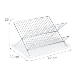 Égouttoir Avec Bac Récupérateur Pliant -Cuisine À La Maison 8b165b517e124549a9ff57d4dc37b58a