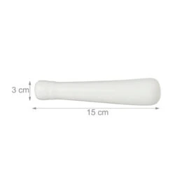 Mortier Avec Pilon En Porcelaine Blanche -Cuisine À La Maison 8cdbc38b21f0401ca66ec41ce8f4c33c