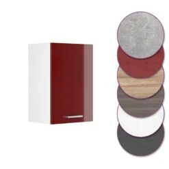 Meuble Haut R-Line 40cm Blanc Brillant -Cuisine À La Maison 8e3a241b47824e9582c010538ccfab7a