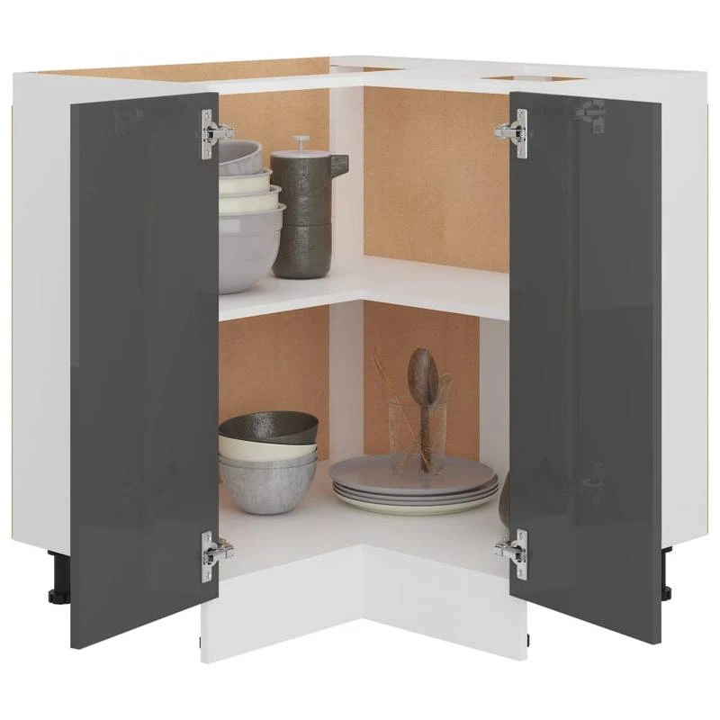 VIDAXL Armoire De Plancher D'angle 18 VIDAXL Armoire De Plancher D'angle – Image 18