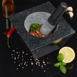 Mortier Carré Et Pilon En Granit 14 Mortier Carré Et Pilon En Granit -Cuisine À La Maison 91738c94dff1496fb43fc5077b788db6