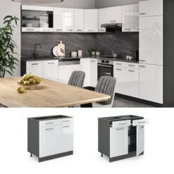 Meuble Bas R-Line 80cm 14 Meuble Bas R-Line 80cm -Cuisine À La Maison 95da79d06890464286194b80b5d09705