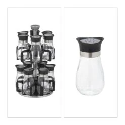 Carrousel à épices Avec 12 Pots -Cuisine À La Maison 978e0daf731346bb8092bb633f4aa9de