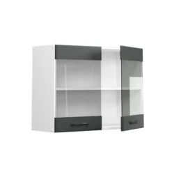 Vitrine Suspendue R-Line 80cm -Cuisine À La Maison 9963383f685640d4bafbb423e3a8ef80