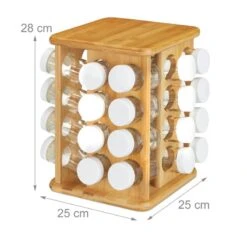 Carrousel à épices Bambou -Cuisine À La Maison 9966d22e8a7c42538edadcd7f8e07363