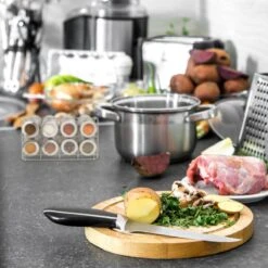 Étagère à épices Avec 8 Doses -Cuisine À La Maison 99ea7e79c2a24f5481f0f7d1fdd007dc