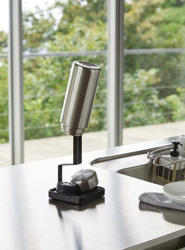 Yamazaki Egouttoir à Bouteilles Stand 4 Yamazaki Egouttoir à Bouteilles Stand – Image 4