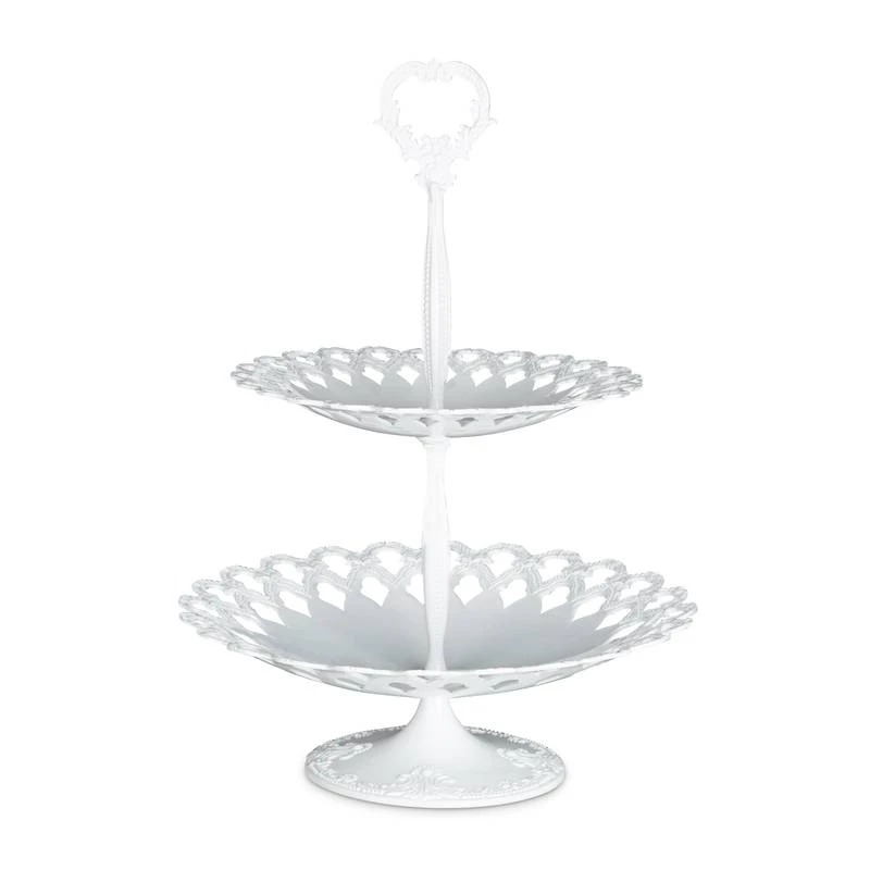 Serviteur à Gâteaux Présentoir Lot De 2 3 Serviteur à Gâteaux Présentoir Lot De 2 – Image 3