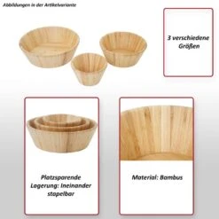 Bol + Couverts à Salade MCW-B98 (3 Pcs) -Cuisine À La Maison a7c5f1f149b945abafde34ea34318847