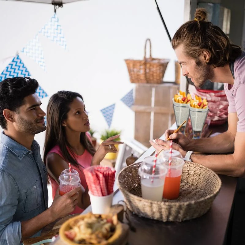 Support Cornet De Frites Lot De 2 Inox 2 Support Cornet De Frites Lot De 2 Inox – Image 2