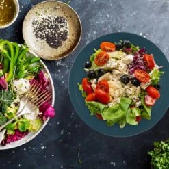 Saladier Bicolore En Lot De 2 -Cuisine À La Maison aef162e8d0cc4b2f9f8d877c622f1325