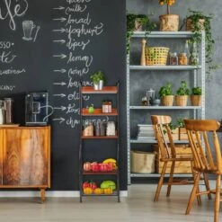 Étagère De Cuisine 5 Niveaux 18 Étagère De Cuisine 5 Niveaux -Cuisine À La Maison b37f336c69f14f498e6520938a03b7a9