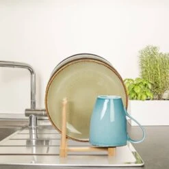 Égouttoir à Assiettes En Bambou -Cuisine À La Maison b8986f0bfd5e42c9a037e47c1280435b