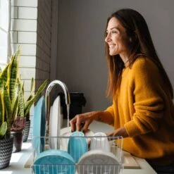 Égouttoir Avec Bac Récupérateur Pliant -Cuisine À La Maison b8a7369248b64c20bc819a52fa3bc764