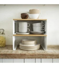 Yamazaki Etagère De Rangement Empilable -Cuisine À La Maison bad3f75f16ea41ada875fa02997a439d
